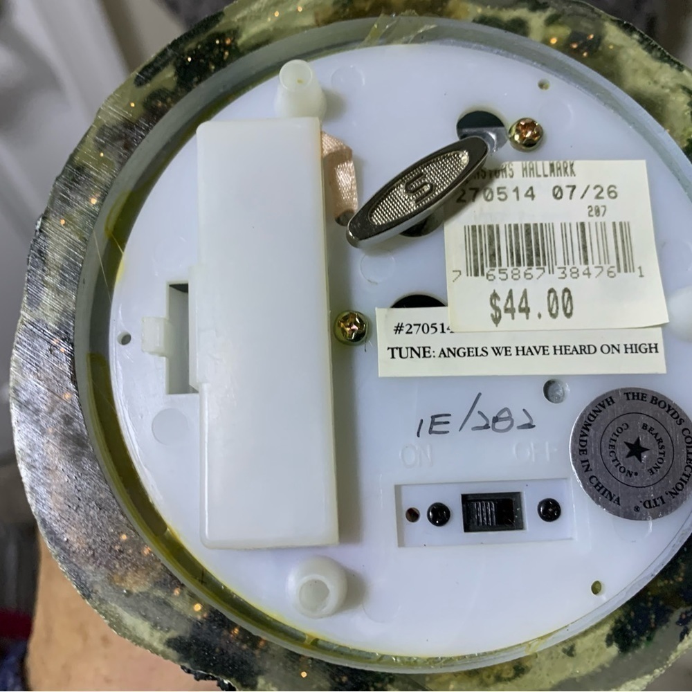 ❤️Hallmark Precious Moments Angel Bear Snow Globe - Picture 7 of 9